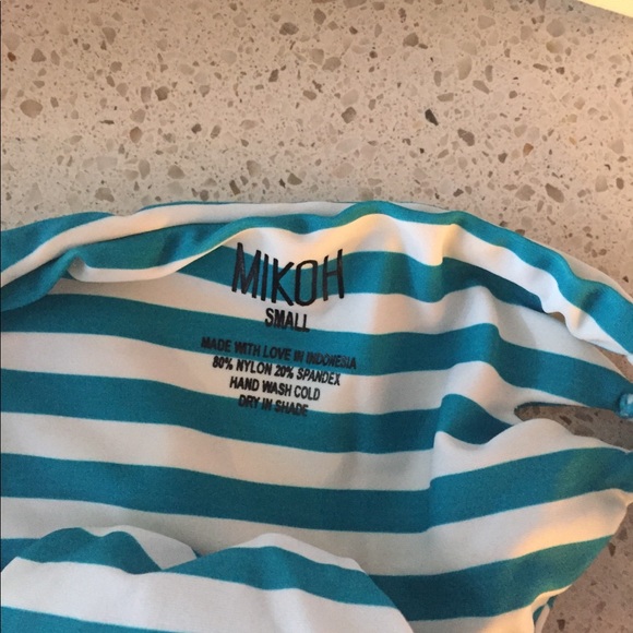 Mikoh striped bikini set in size small - Picture 6 of 8